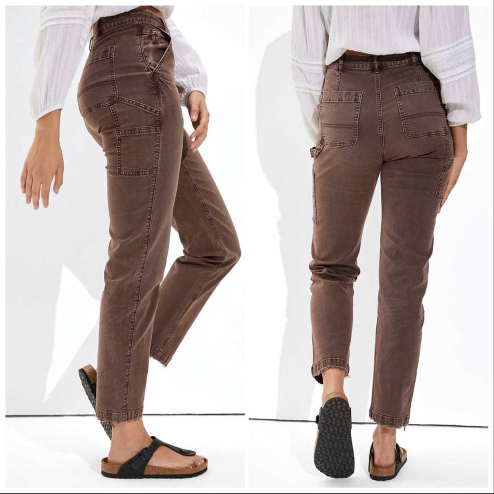 AE🔥Stretch Highest Waist '90s Boyfriend Pant